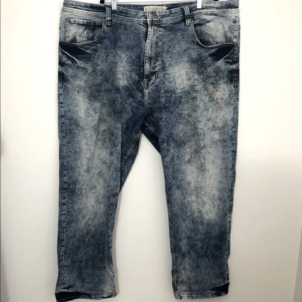 Jeanius Stone Washed Size 50 by 32 Jeans!